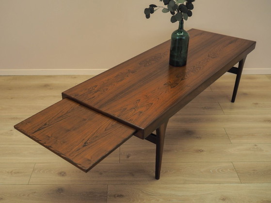 Rosewood Coffee Table With Extending Top By CFC Silkeborg, Danish Design 1960s (photo 9 of 17)