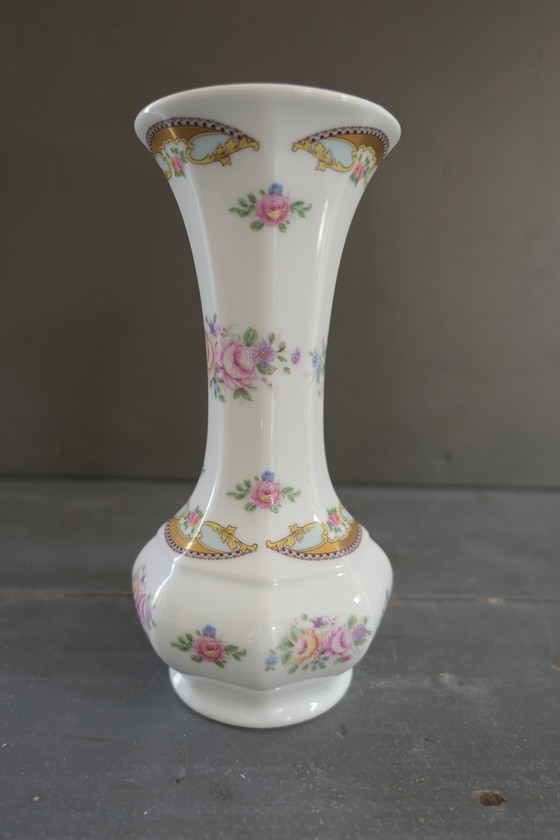 Image 1 of Vase Vintage Limoges Porcelaine