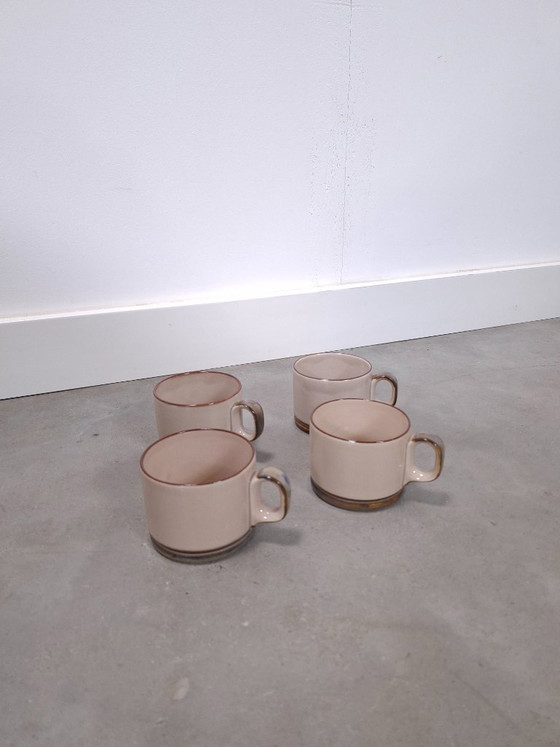 Image 1 of Juego de tazas de café de porcelana danesa Copenhagen B&G Stoneware