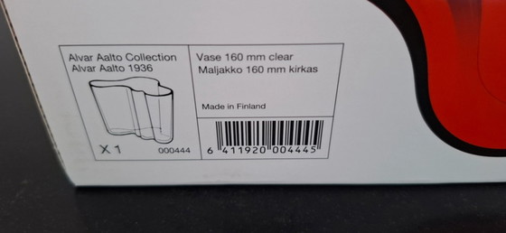 Image 1 of Iittala Alvar Aalto Collection vase 160mm clair
