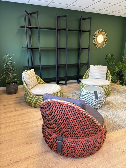 Dedon Lala Lounge-Sessel + Couchtisch