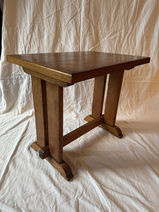 Art Deco Side Table/Reading Table Oak