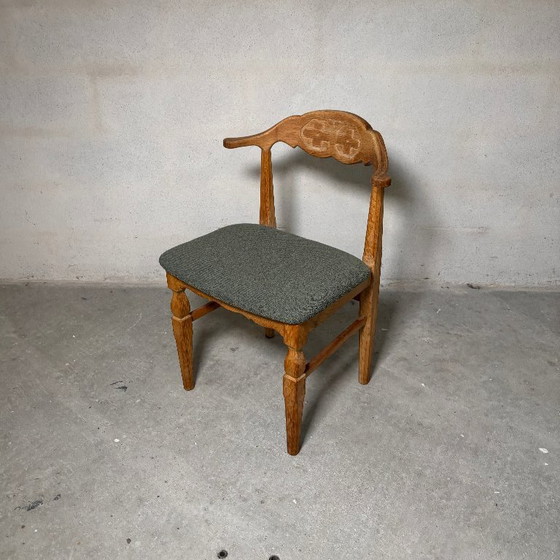 Image 1 of 5 x Henning Kjærnulf Esszimmerstühle — Eiche, 1960er Jahre