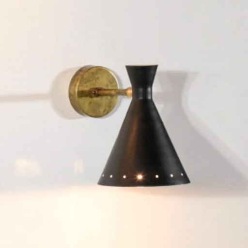 Italian wall lamp 1950s Design