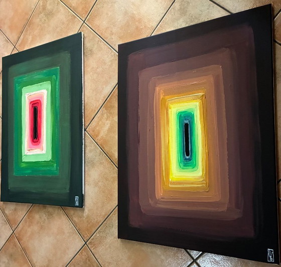 Pulsazione Cromatica II – Paintings & Drawings, Canvas (photo 10 of 10)
