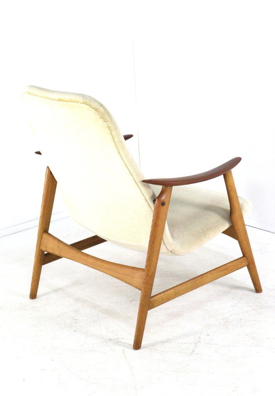 Frode Braathen and Hans Brattrud for Dokka Möbler Armchair Model 500 - Lowback Armchair – Dokka mobler, Wood (photo 17 of 18)