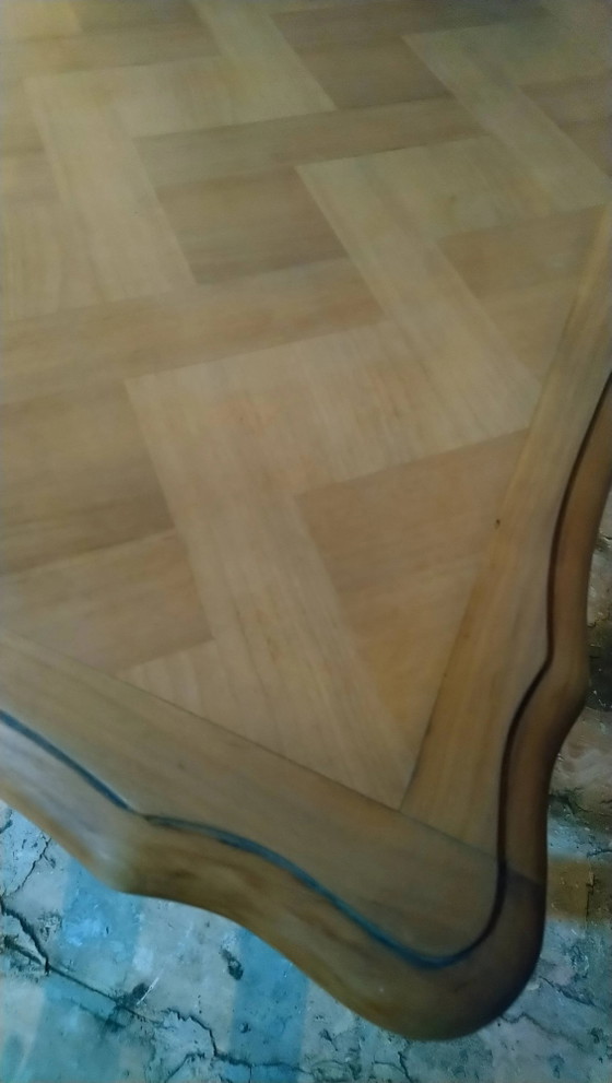 Tavolo stile Luigi XV in rovere e ciliegio. – Tavoli da pranzo, Vintage (photo 10 of 19)