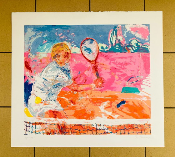 Jan van Diemen - Tennis Colorato - Litografie e stampe – Carta (photo 2 of 5)