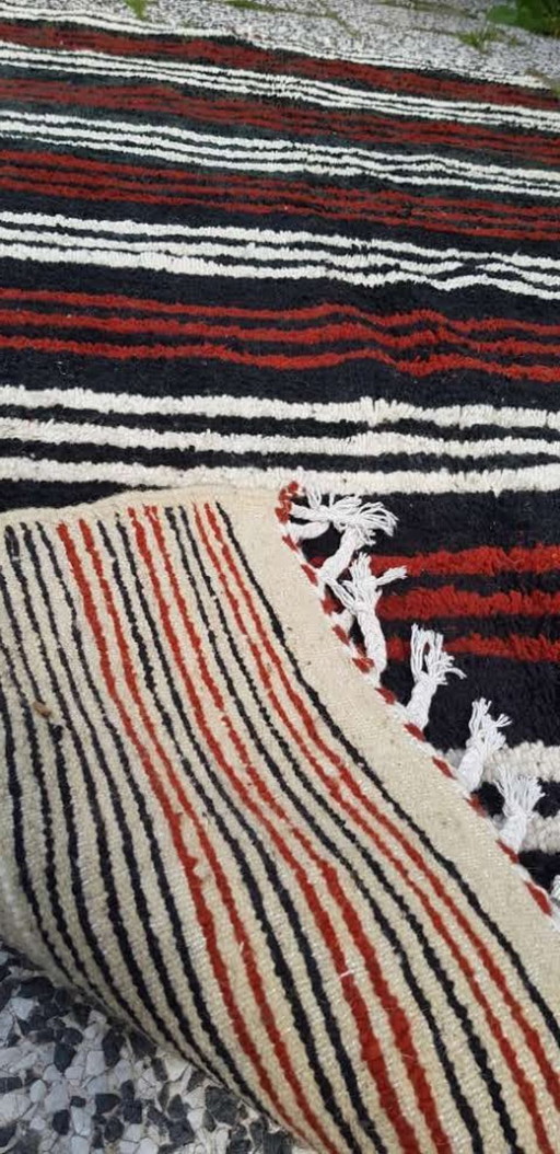 Handgeknoopt Berber kleed wol 260x151cm