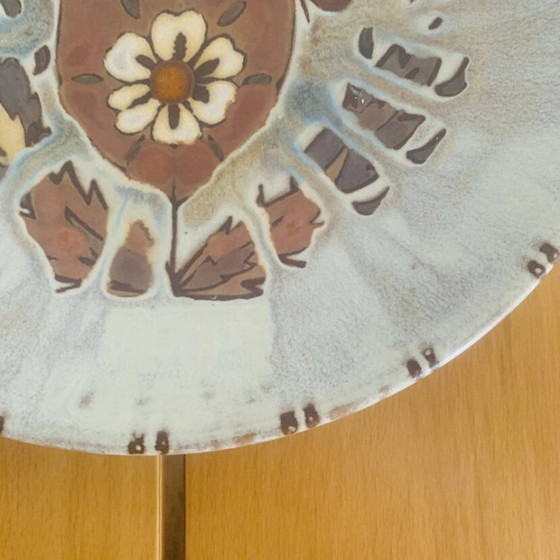Grand plat en céramique émaillée par J.G. Picard, années 60-70 – Accessoires de table, Ceramic (photo 7 of 13)