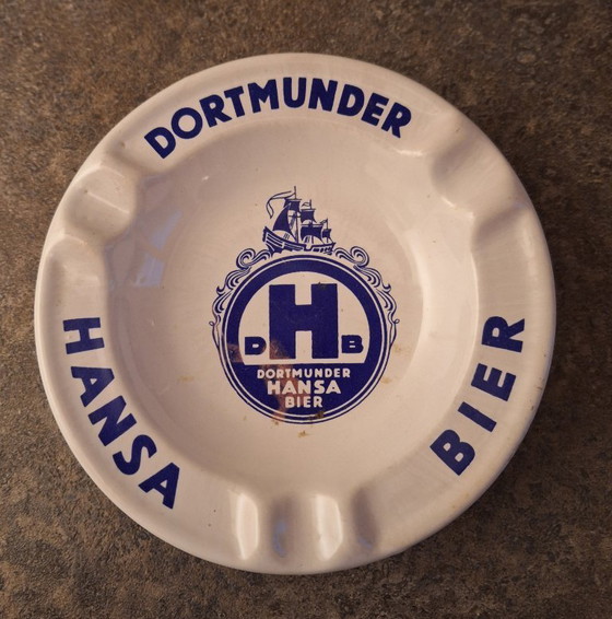 Image 1 of Ashtray Dortmunder Hansa Beer