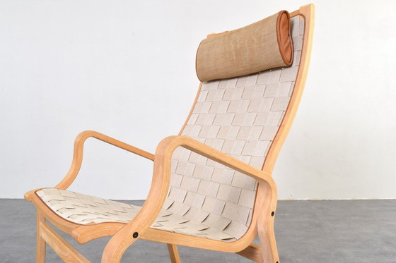 Image 1 of Fauteuil lounge Albert du milieu du siècle par Finn Østergaard pour Skipper, années 1970.