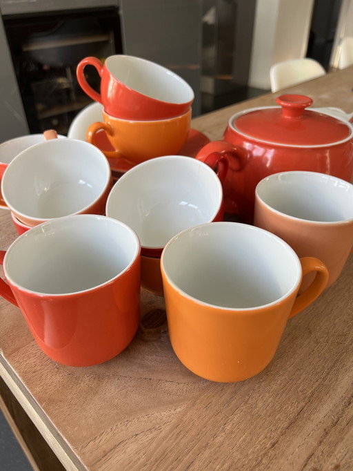 Tea Set Dibbern In 4 Colors