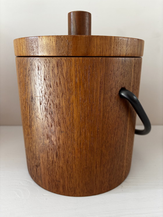 Image 1 of Digsmed design teak ice cube bucket