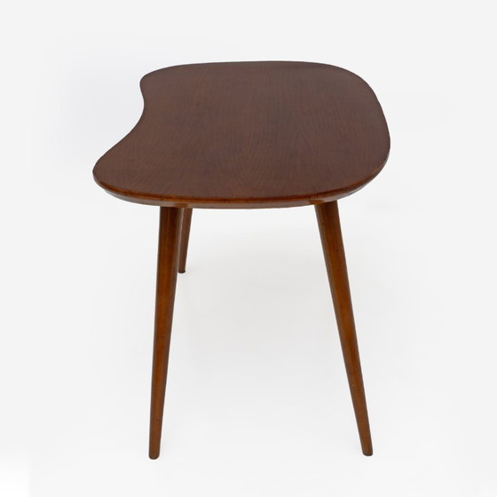 Image 1 of Salontafel van Italiaans eikenhout in mid-century modern stijl, jaren 70.