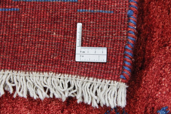 Image 1 of Original Persian carpet Gabbeh Ghashghai oriental carpet 200 cm x 92 cm old natural