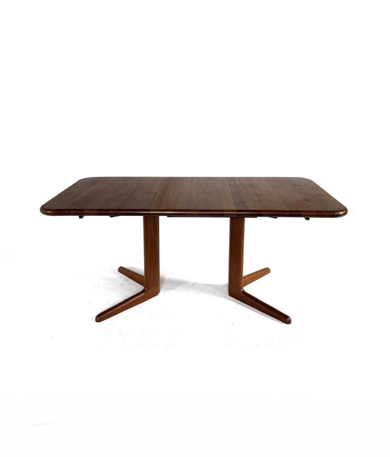Image 1 of Table de salle à manger danoise extensible vintage, Korup Stolefabrik '60