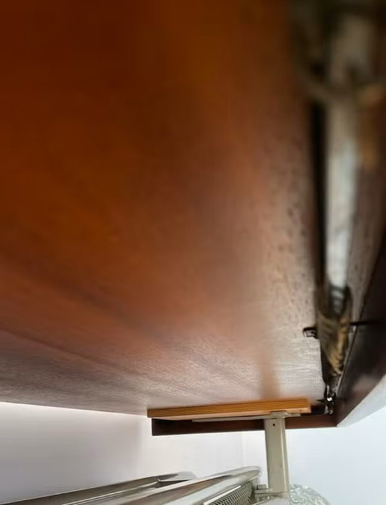 Image 1 of Letto pieghevole con piano in legno - anni '60