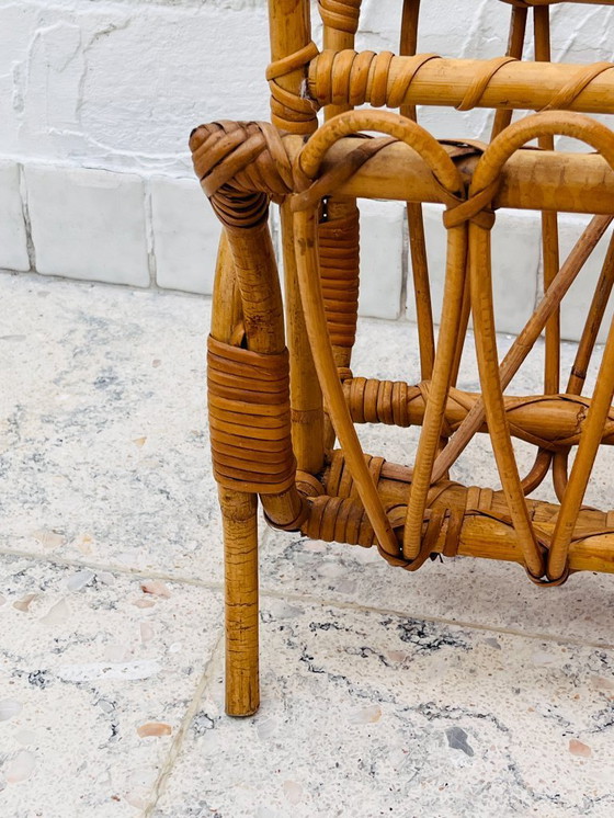 Image 1 of Bamboo Magazine Rack