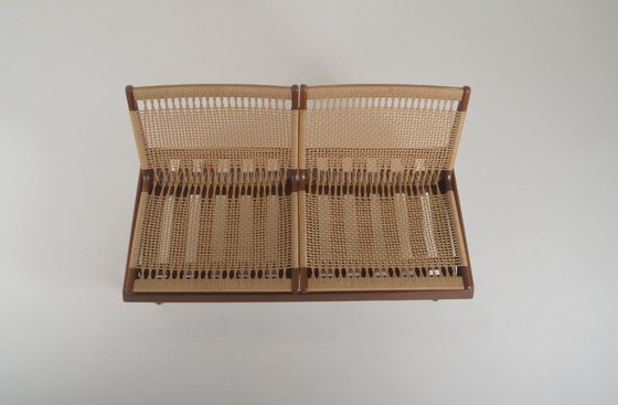 Image 1 of Set Deense zetels TV161 ontworpen door Hans Olsen voor Bramin, jaren '50