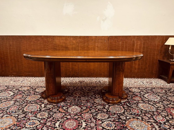 Tavolo classico italiano in noce – Tavoli da pranzo, Legno (photo 2 of 14)