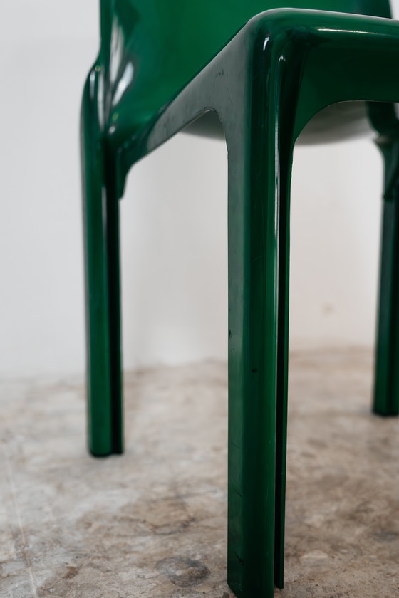 Image 1 of Set of 4 Selene Chairs by Artemide, Vico Magistretti, 1960s Design