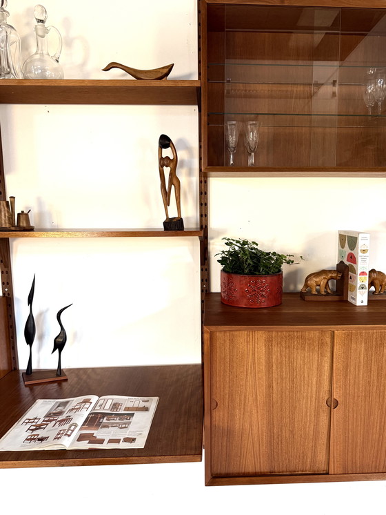 Image 1 of Système mural modulaire Vintage XL 'Cado' Poul Cadovius '60