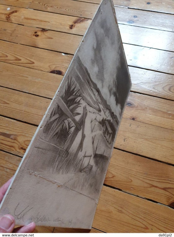 Image 1 of Oeuvre originale dessin de Mark Levy Wellington Nouvelle Zelande