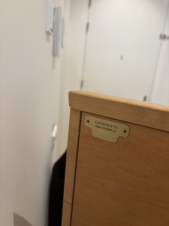 Image 1 of Giorgetti laden kast commode LIA van Chi Wing Lo