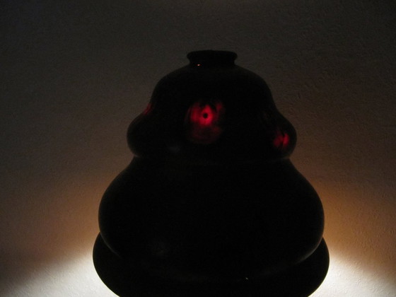 Antique Brazilian Art Deco Butterfly Wood lamp, Table lamps, Brown (photo 14 of 15)