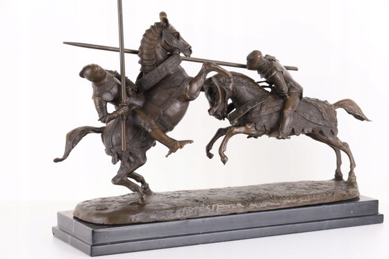 Image 1 of Statua in bronzo della morte del Duca di Clarence