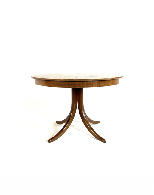 Vintage extendable teak dining table '60