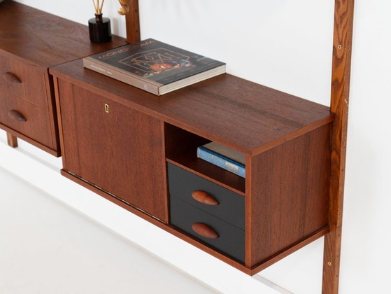 Teak modular shelving unit, Danish design, 1960s, made in Denmark – Bookcases, Wood (photo 7 of 22)