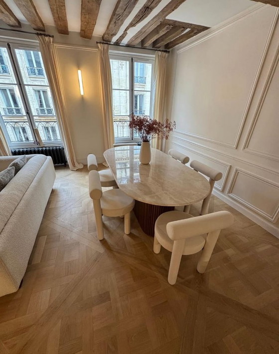 Image 1 of Marmeren tafel