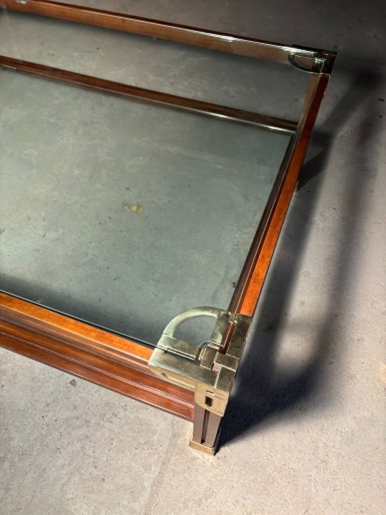 Image 1 of Tavolino da caffè vintage spagnolo di S.T Valenti, con tavolo angolare