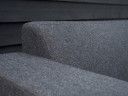 Artifort Mare | 3-seater design sofa | Anthracite wool