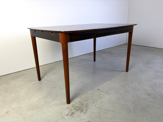 Tavolo da pranzo danese allungabile in teak, Mid-century, anni '60 – Tavoli da pranzo, Legno (photo 5 of 7)