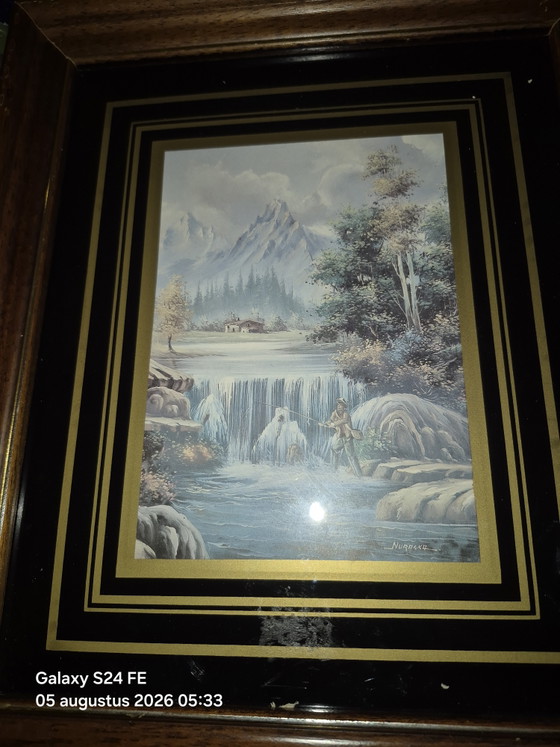 Winter landscape – Art, Glass, Paper (photo 2 of 6)