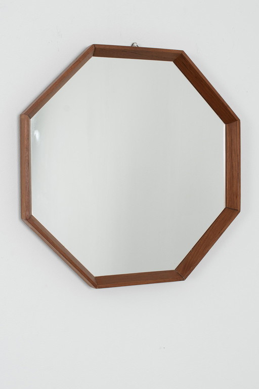 Octagonal shaped mirror