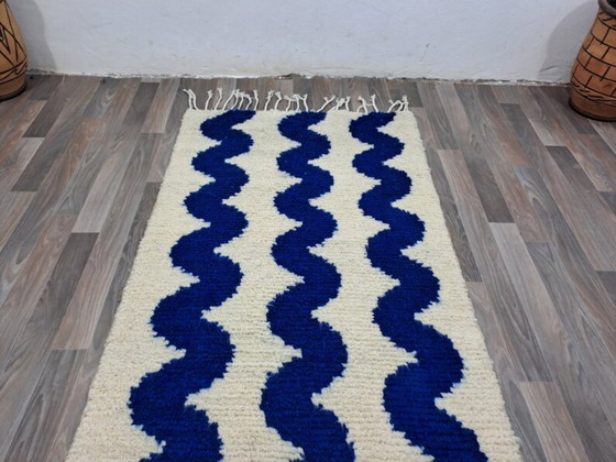 Image 1 of Tappeto tradizionale marocchino in lana, 300 cm x 100 cm