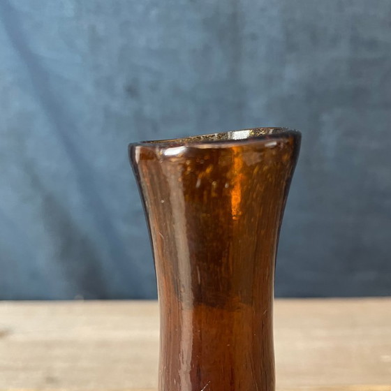 Image 1 of Schaumglas Vase braun