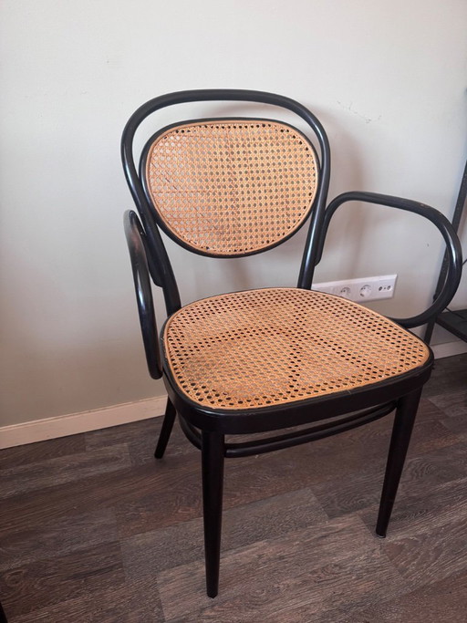 Thonet Armstoel 215 RF – fauteuils, Rattan, Wood