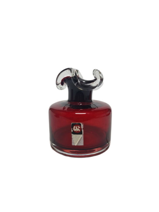 Vintage Polish Vase from HSG Tarnowiec, 1970s – vazen, Glass