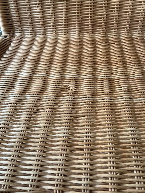 SZ 01 vintage armchair Martin Visser for Spectrum – Rattan, Chrome (photo 6 of 7)