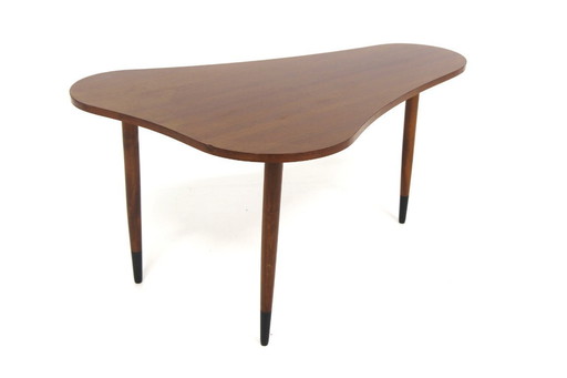 Mahogany bass table, Troeds Bjärnum, Sweden, 1960