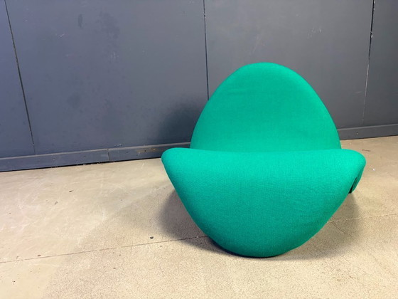 Vintage F577 Tongue Lounge Chair van Pierre Paulin voor Artifort, jaren 80. – Stoelen / fauteuils, Textile (photo 2 of 7)