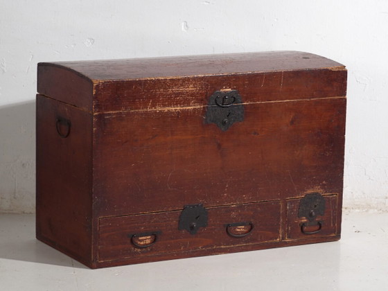 Antique Japanese Chest - Meiji Period (c. ) #20 – Chest of drawers, Wood, Metal (photo 2 of 40)