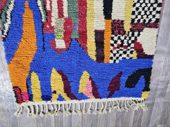 Traditioneel handgemaakt tapijt 250cm x 150cm Marokkaans – Vloerkleden en tapijten, Wool, Modern (photo 6 of 11)