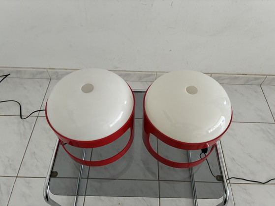 Set Vintage KD28 Joe Colombo Lampade da tavolo Kartell Prezzo Set – Plastic (photo 4 of 14)