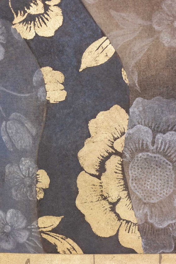 Image 1 of Tela dipinta raffigurante un ritratto in stile rinascimentale italiano